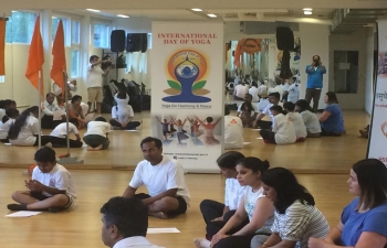 On June 21, the Embassy of India, in collaboration with HSS Norway, celebrated the International Day of Yoga 2019.